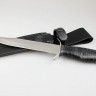 Нож Разведчик-2 ручка кожа в кожаных ножнах